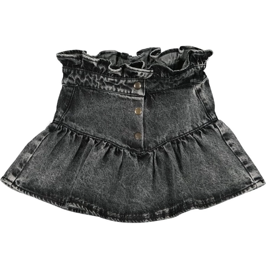 LOUISE LOUISE Girl's Pipeau Washed Denim Skirt for Girls